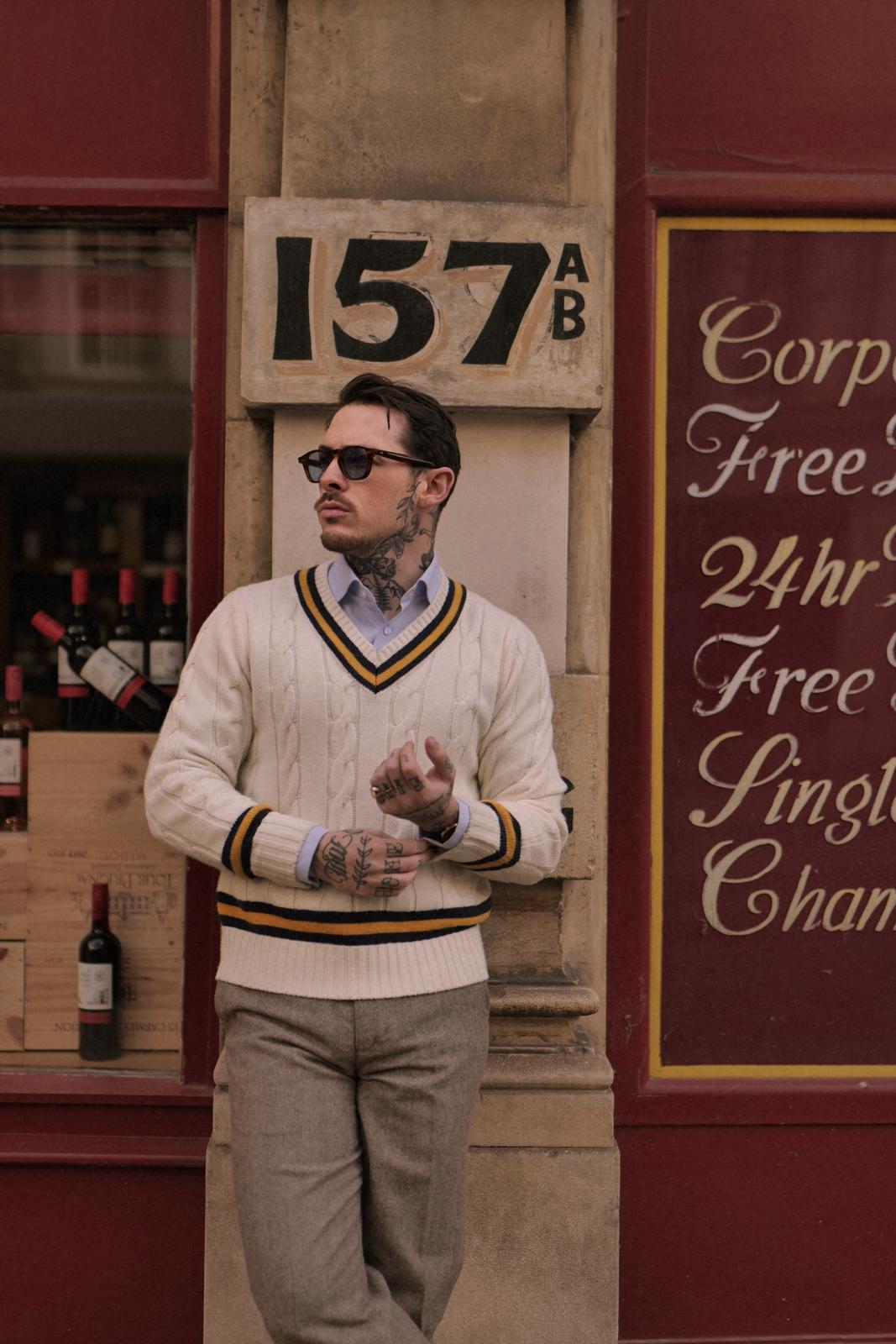 Artisan Heritage Cricket Jumper