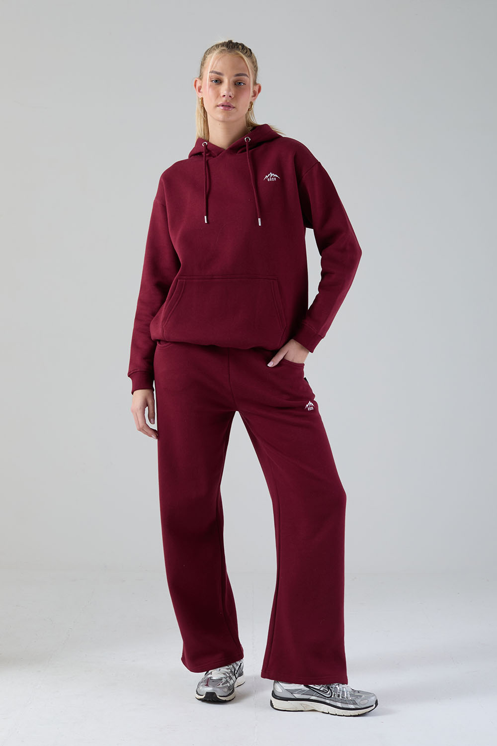 The Venture Tracksuit in Wine