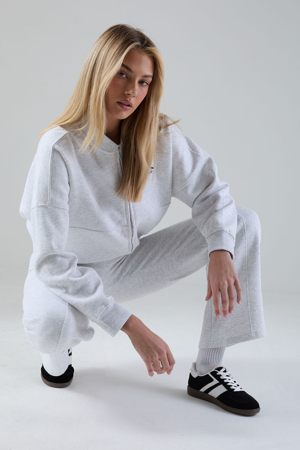 The Apex Tracksuit in Bleach Grey