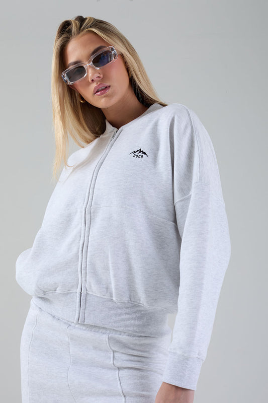 The Apex Tracksuit in Bleach Grey