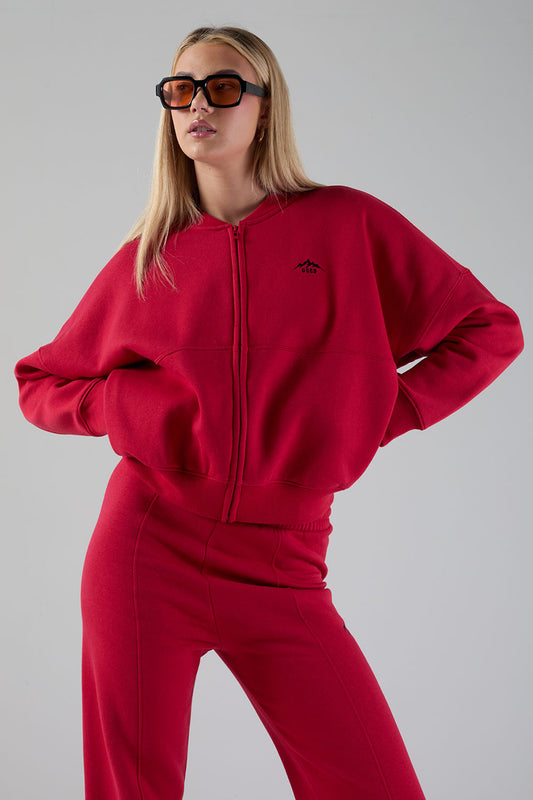 The Apex Tracksuit in Red