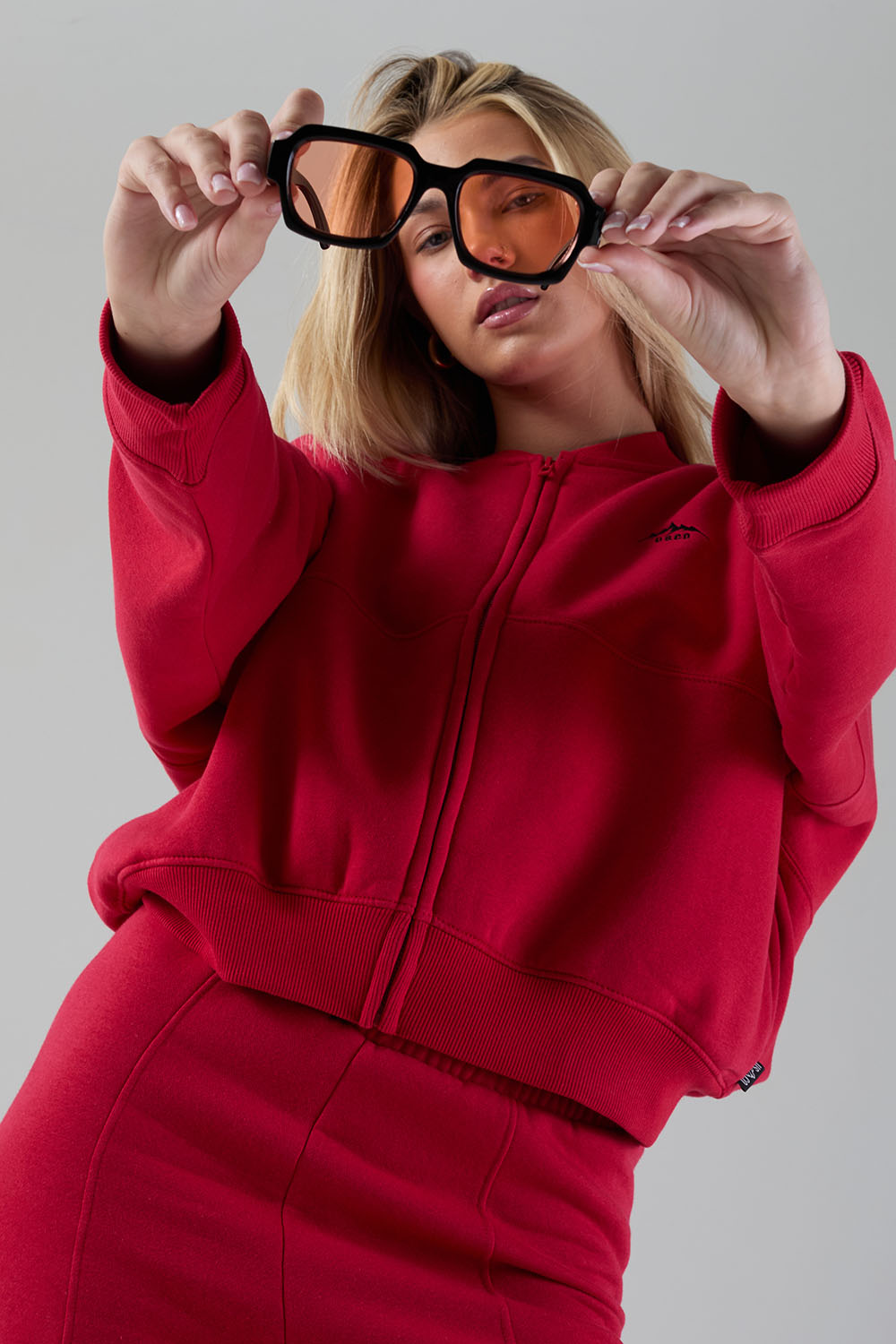 The Apex Tracksuit in Red