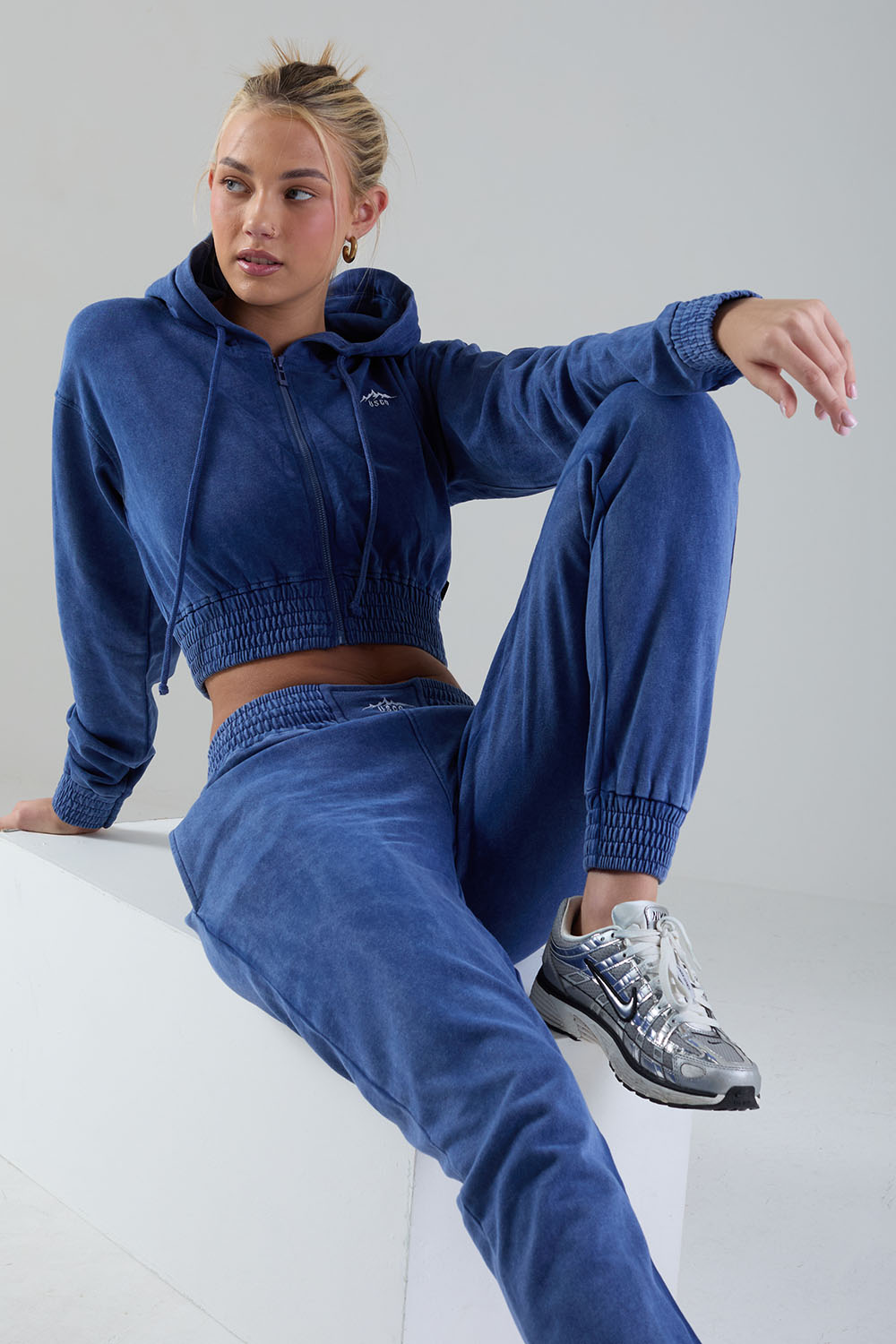 The Stratus Tracksuit in Blue