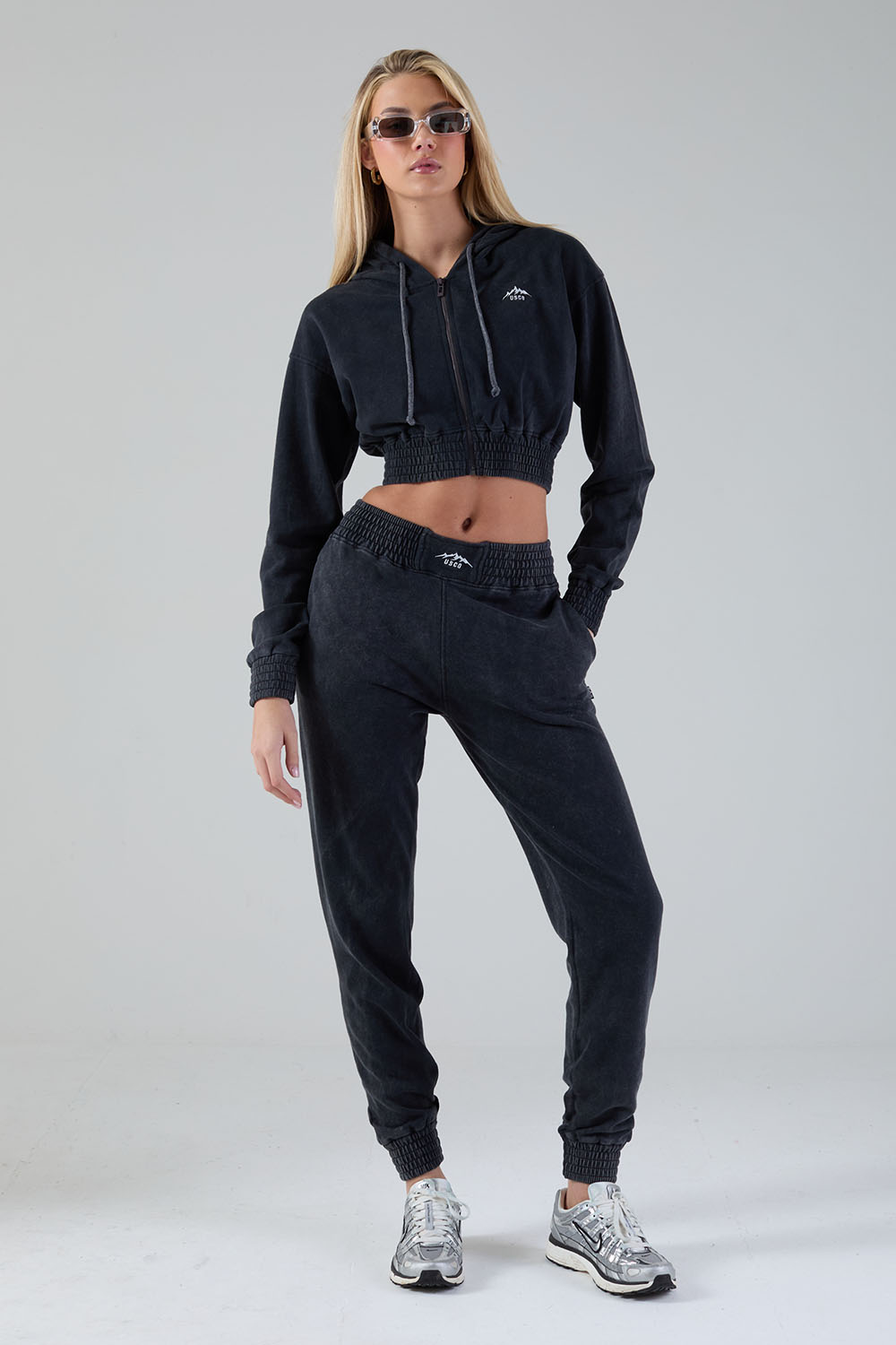 The Stratus Tracksuit in Charcoal