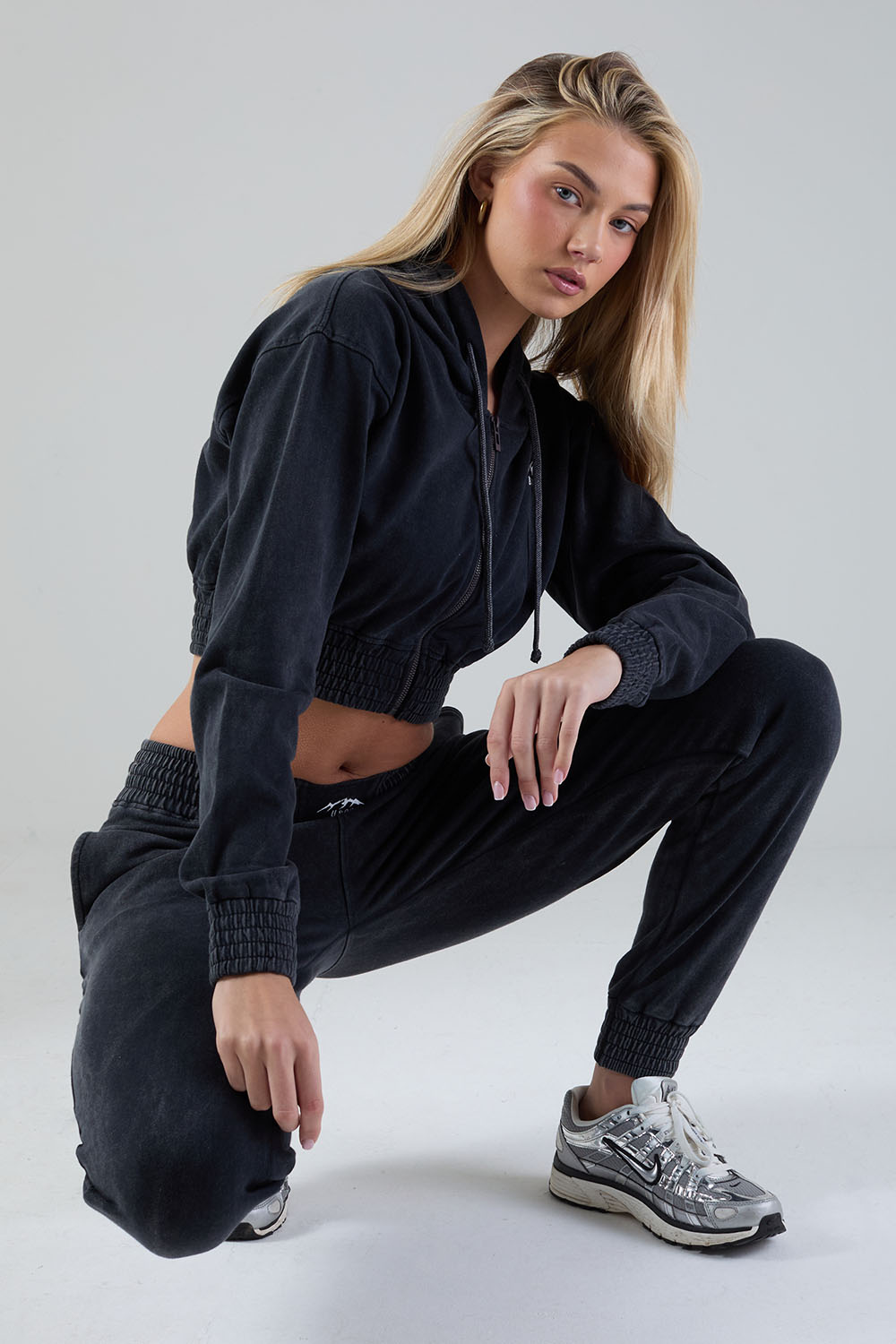 The Stratus Tracksuit in Charcoal