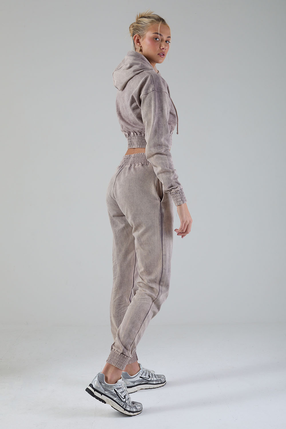 The Stratus Tracksuit in Dove Grey