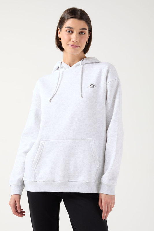 The Turas Hoodie in Bleach Grey