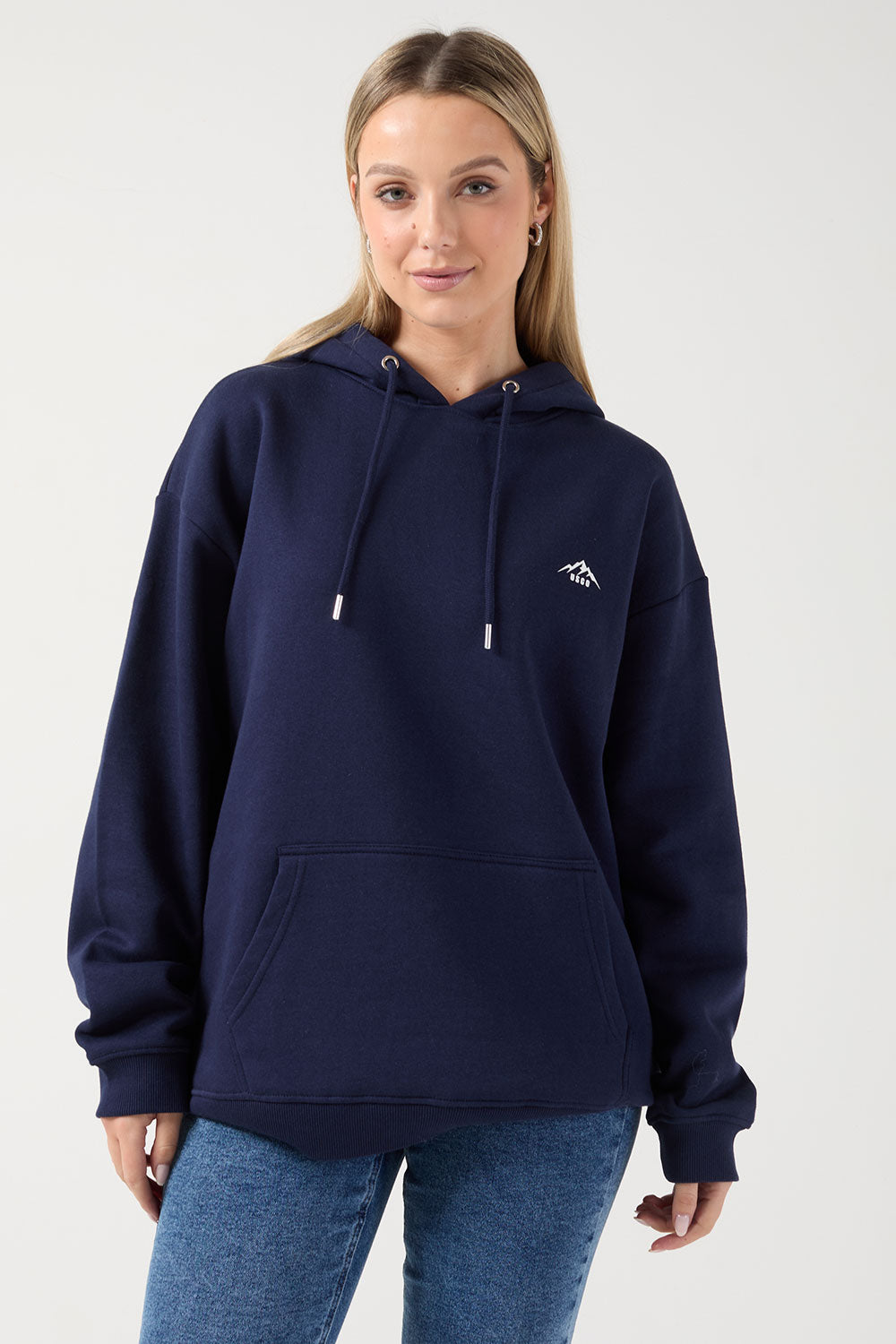 The Turas Hoodie in Navy