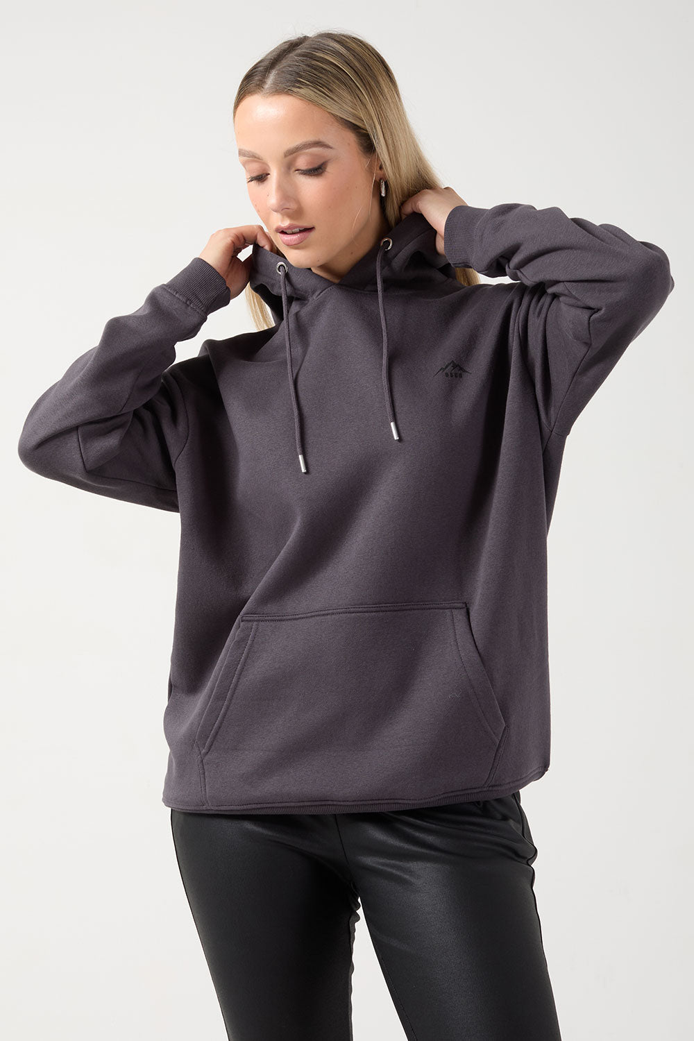 The Turas Hoodie in Slate Grey