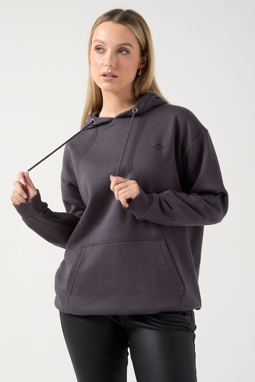 The Turas Hoodie in Slate Grey