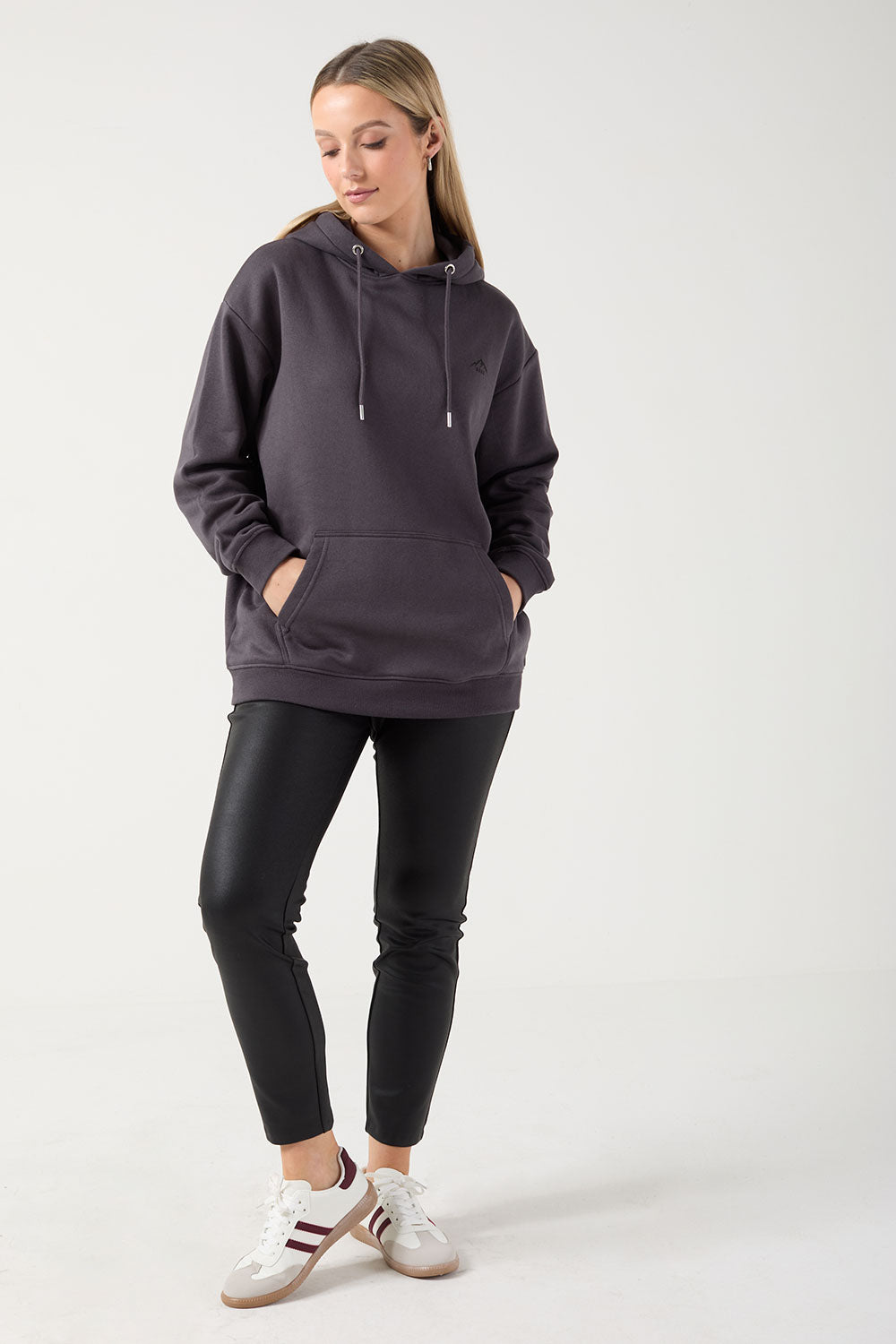 The Turas Hoodie in Slate Grey