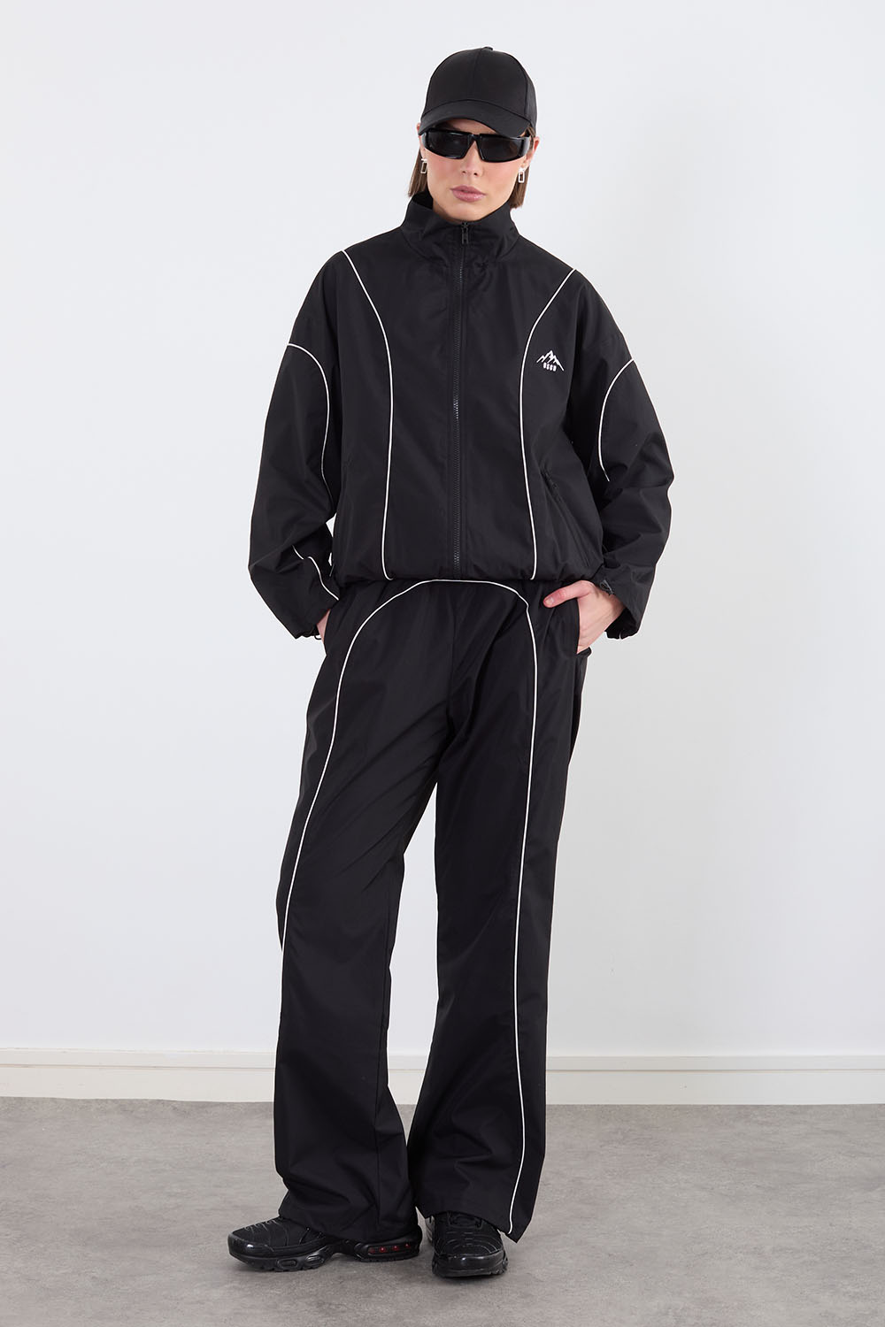 The Tech X Suit Trousers in Black