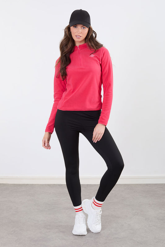 The Flex Fleece in Coral