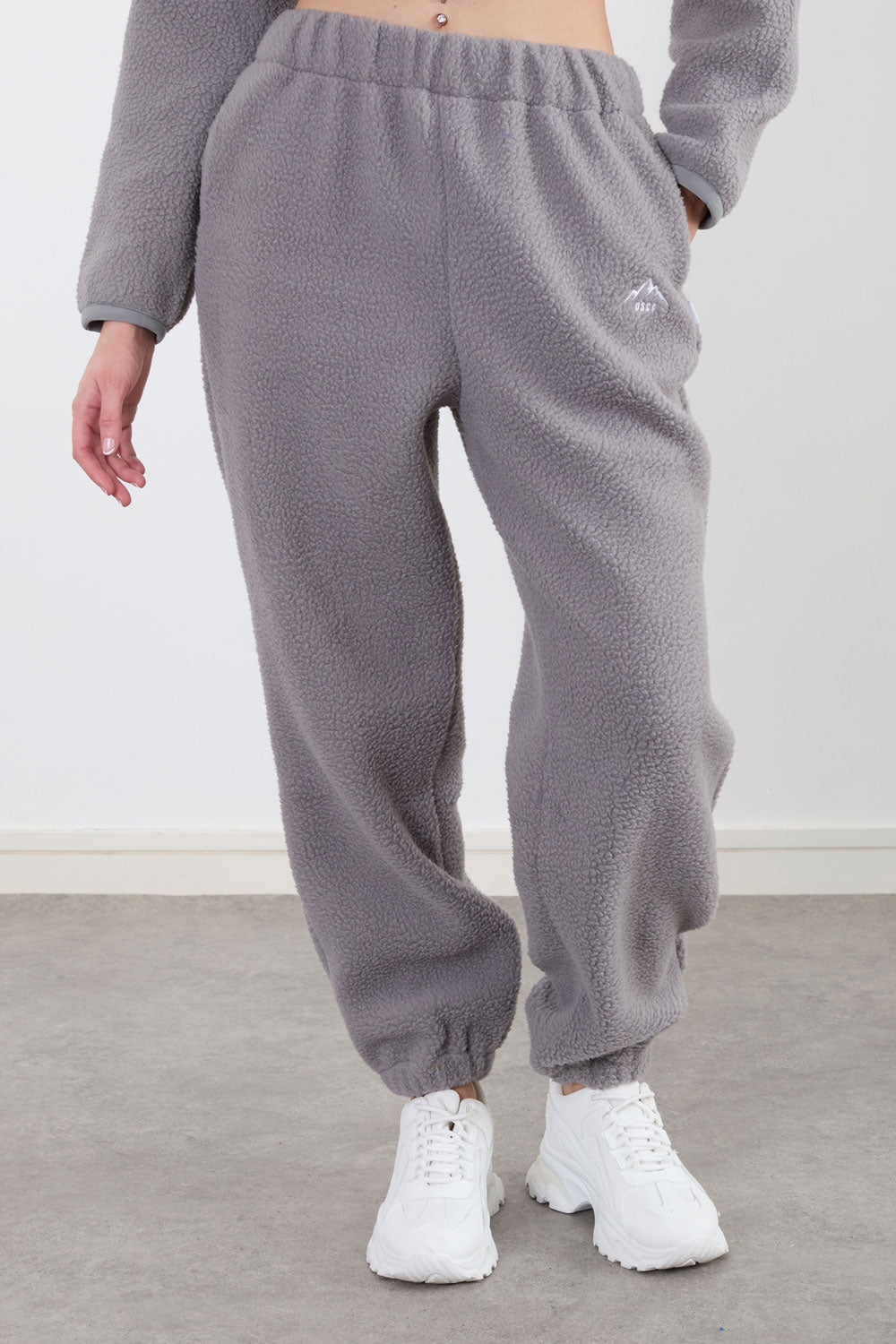 The Vault Tracksuit Joggers in Grey