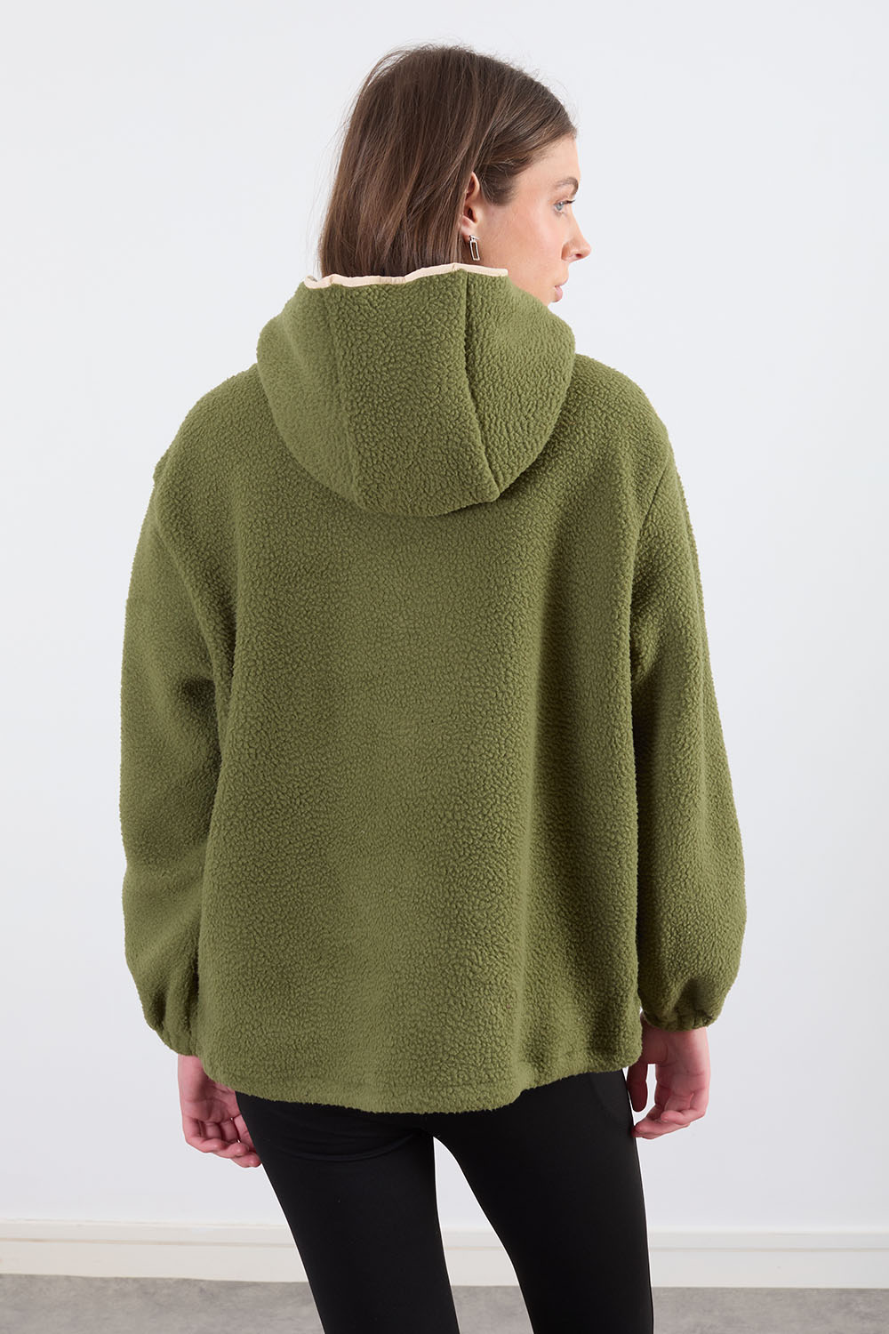 The Echo Fleece in Khaki