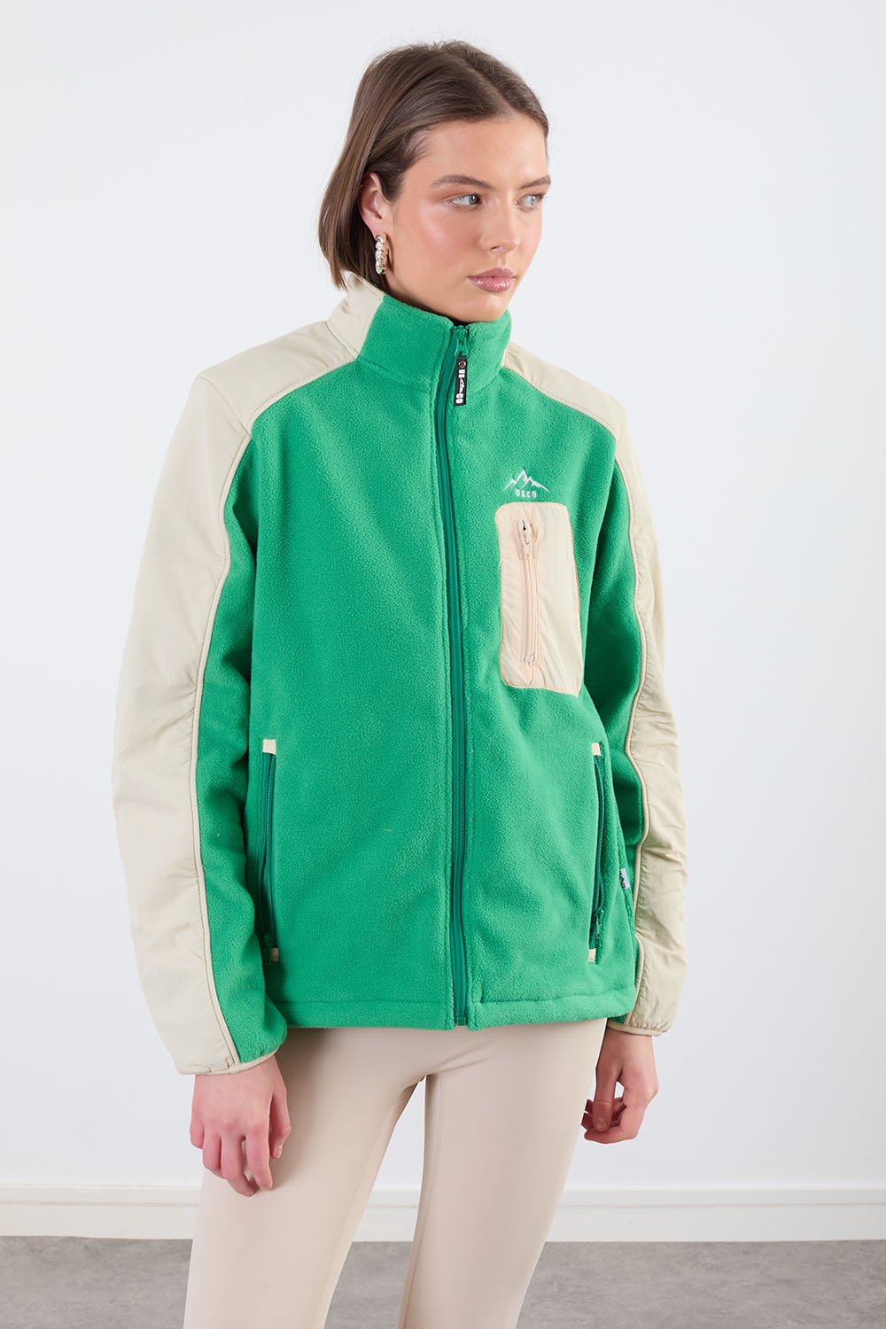 The Strider Fleece in Green