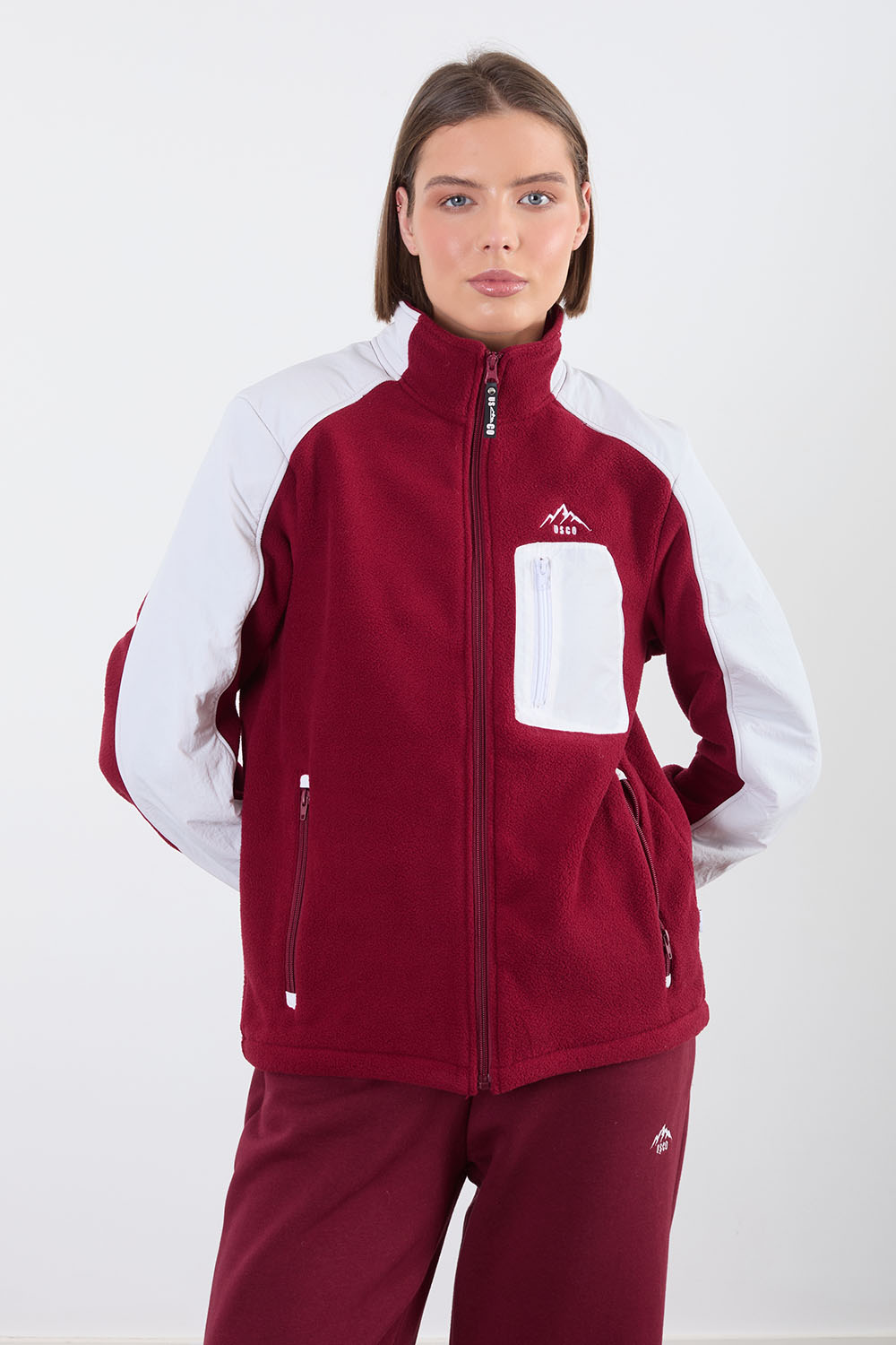 The Strider Fleece in Wine