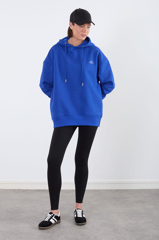 The Resistance Hoodie in Blue