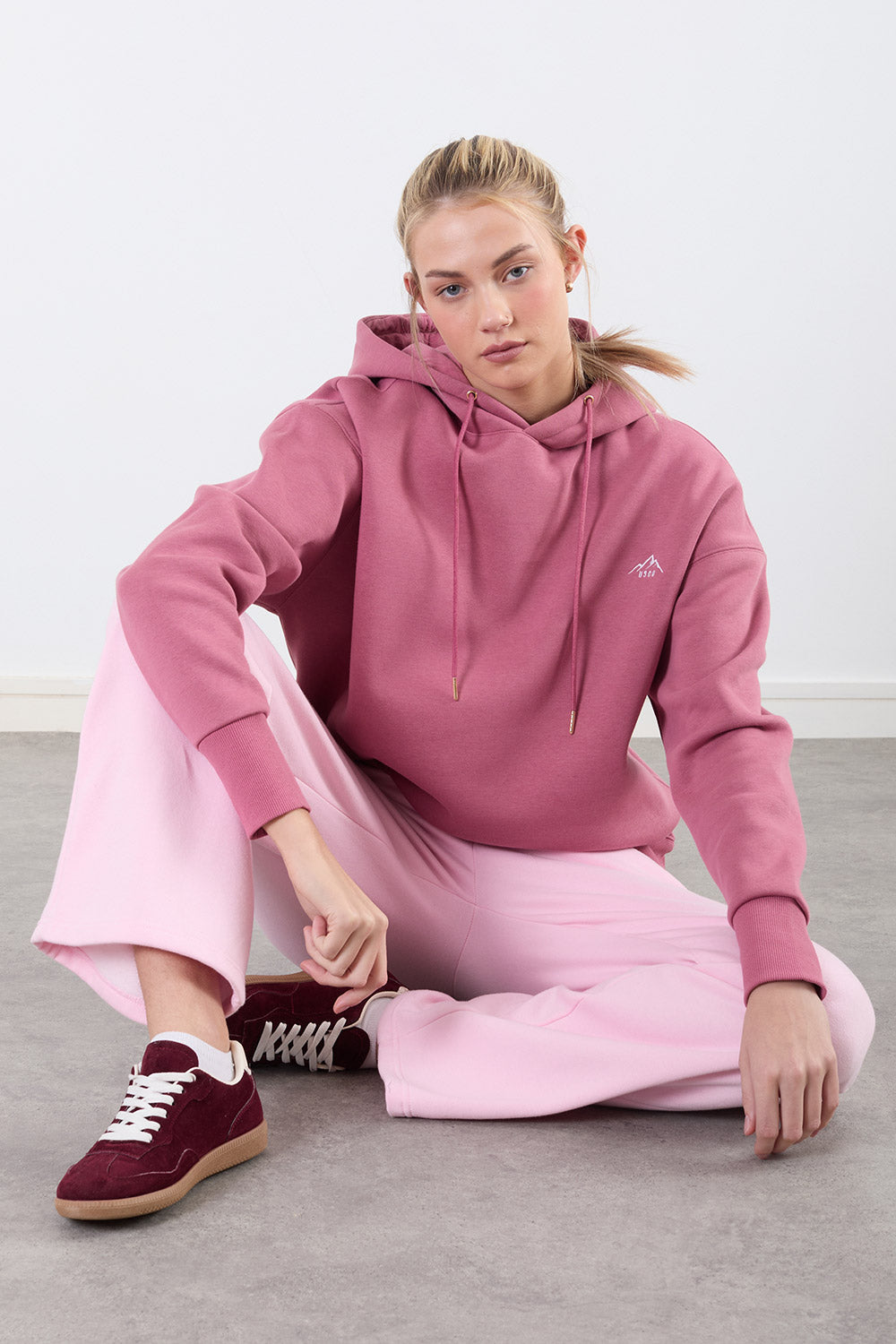 The Resistance Hoodie in pink