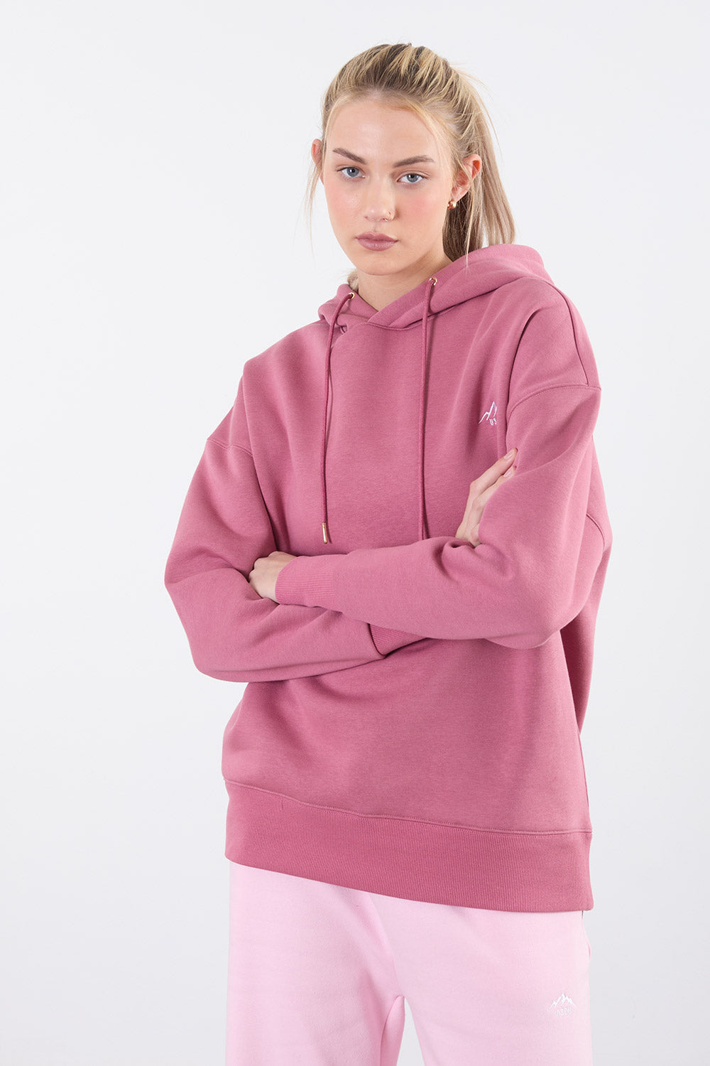 The Resistance Hoodie in pink