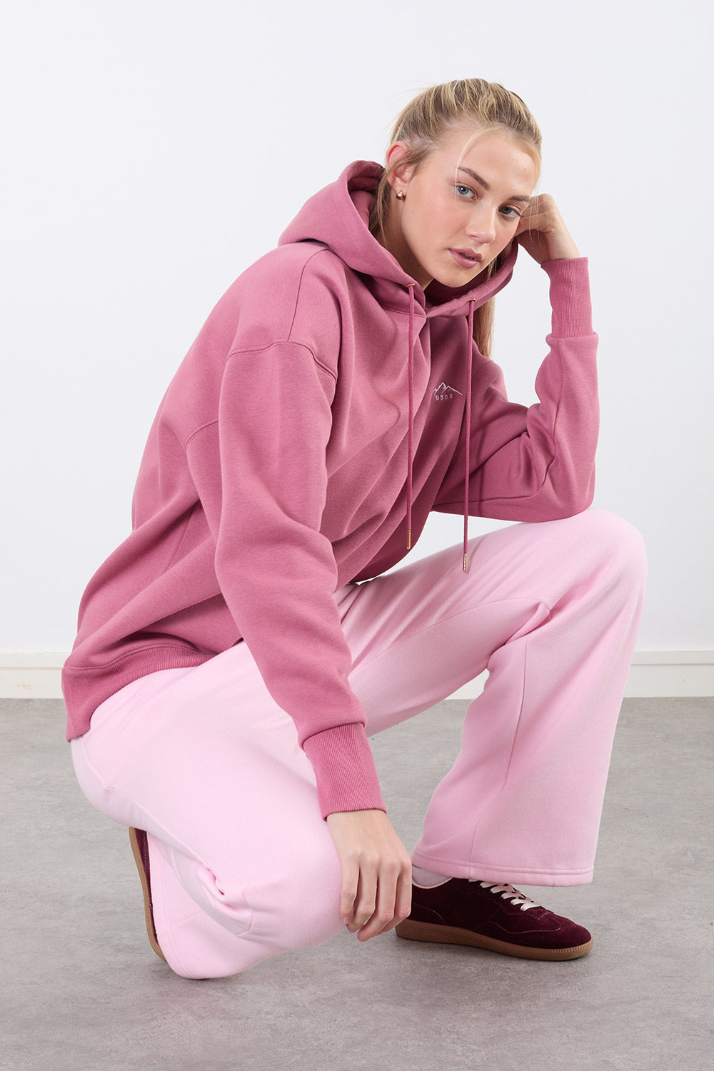 The Resistance Hoodie in pink