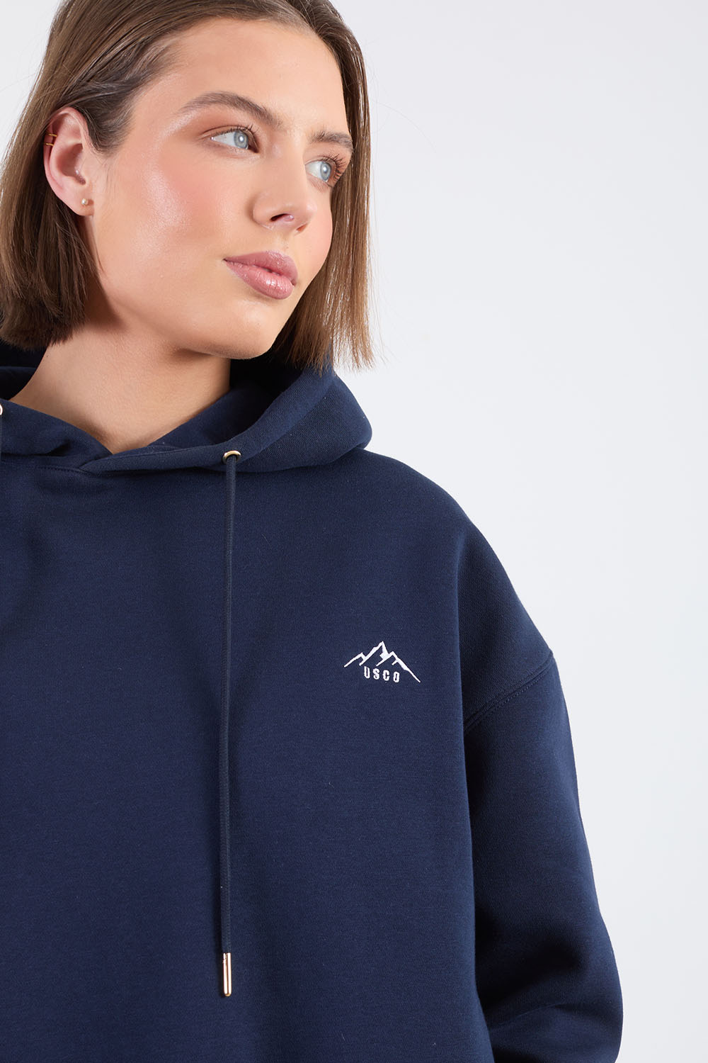 The Resistance Hoodie in Navy