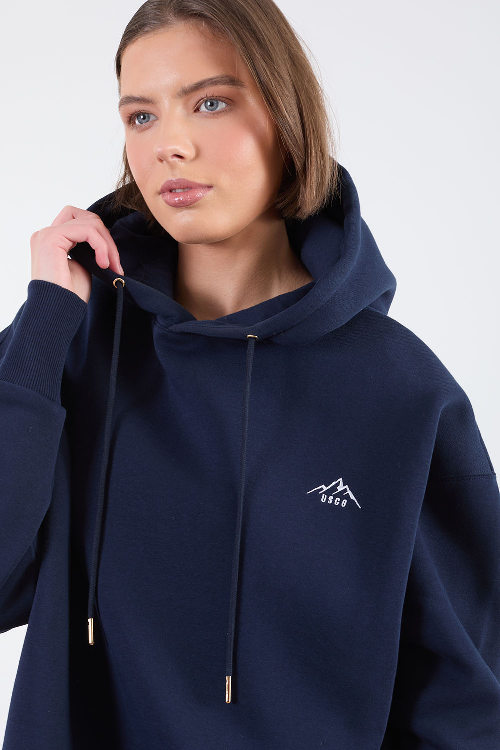 The Resistance Hoodie in Navy