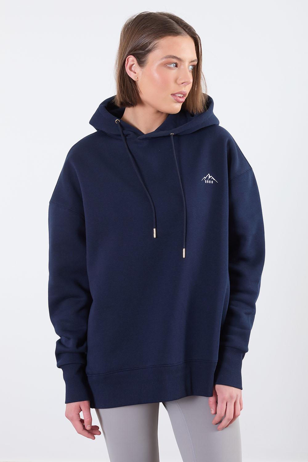 The Resistance Hoodie in Navy