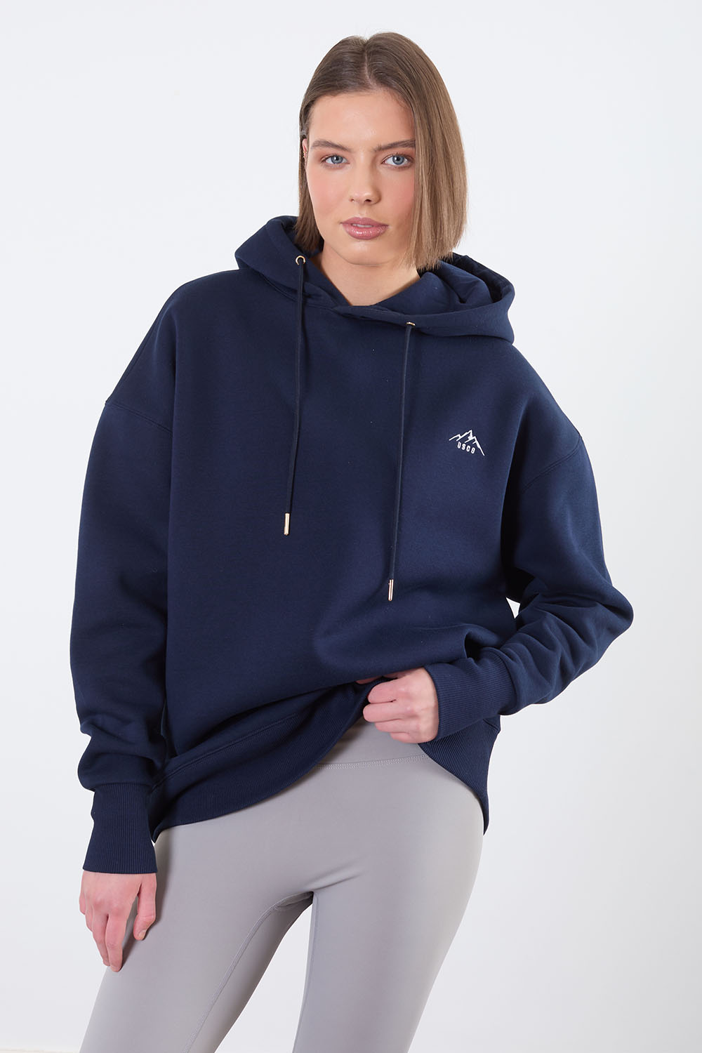 The Resistance Hoodie in Navy