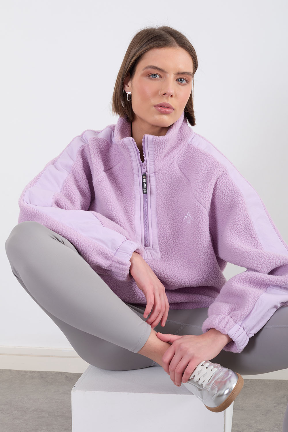 Horizon Fleece in Purple