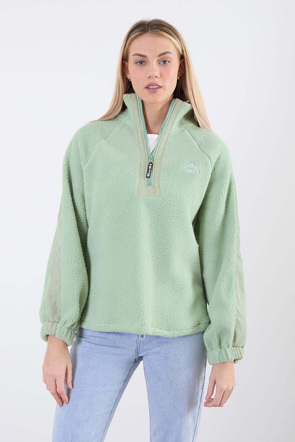 Horizon Fleece in Mint