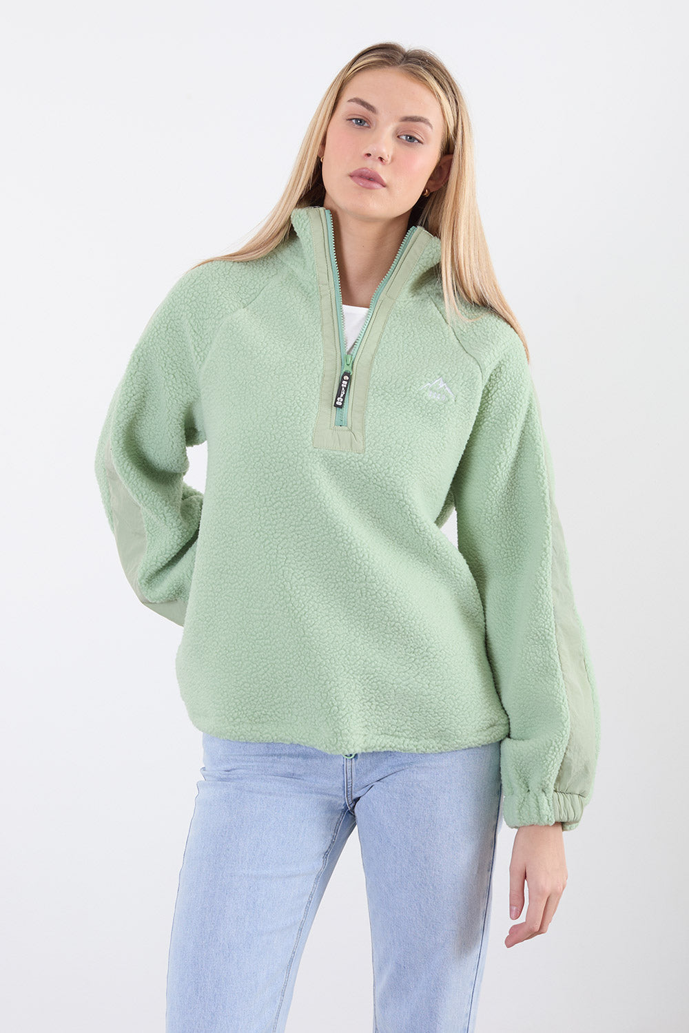 Horizon Fleece in Mint