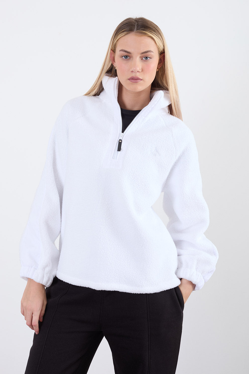 Horizon Fleece in White