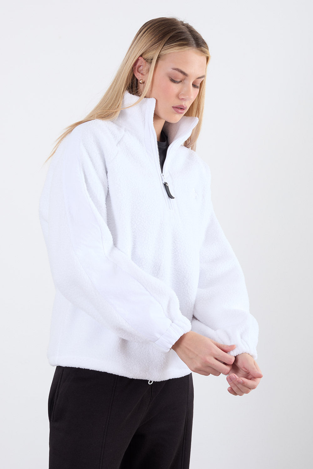 Horizon Fleece in White