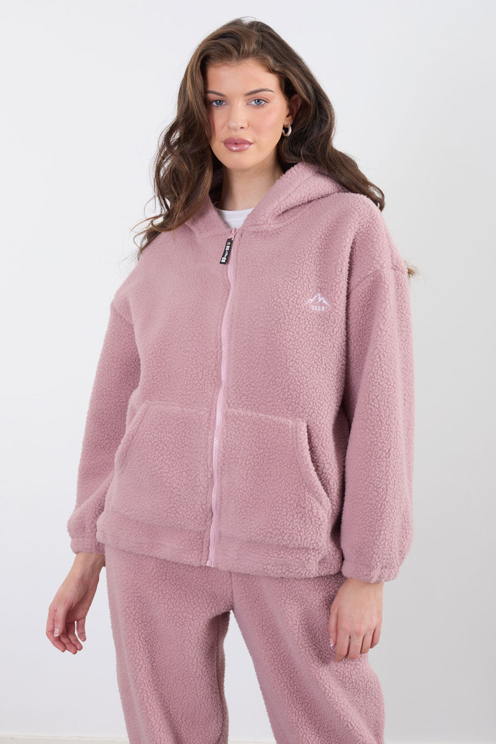 The Vault Tracksuit Jacket in Mauve