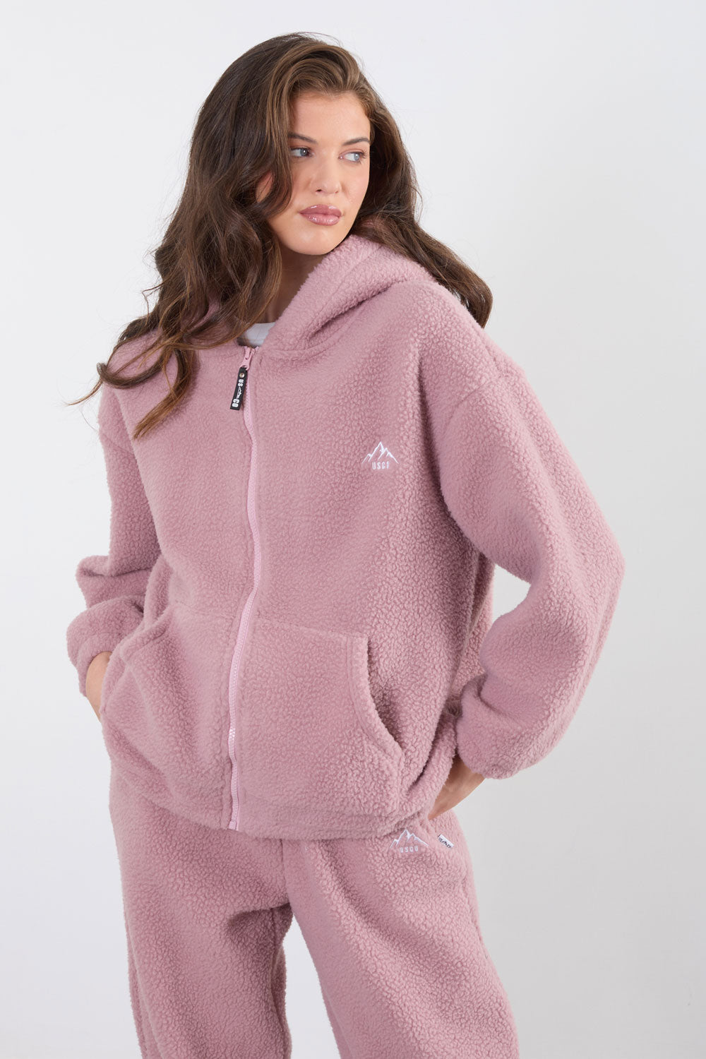 The Vault Tracksuit Jacket in Mauve