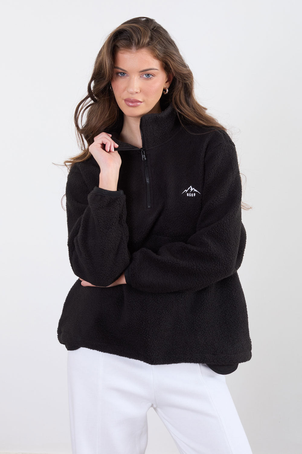 Molly Fleece In Black