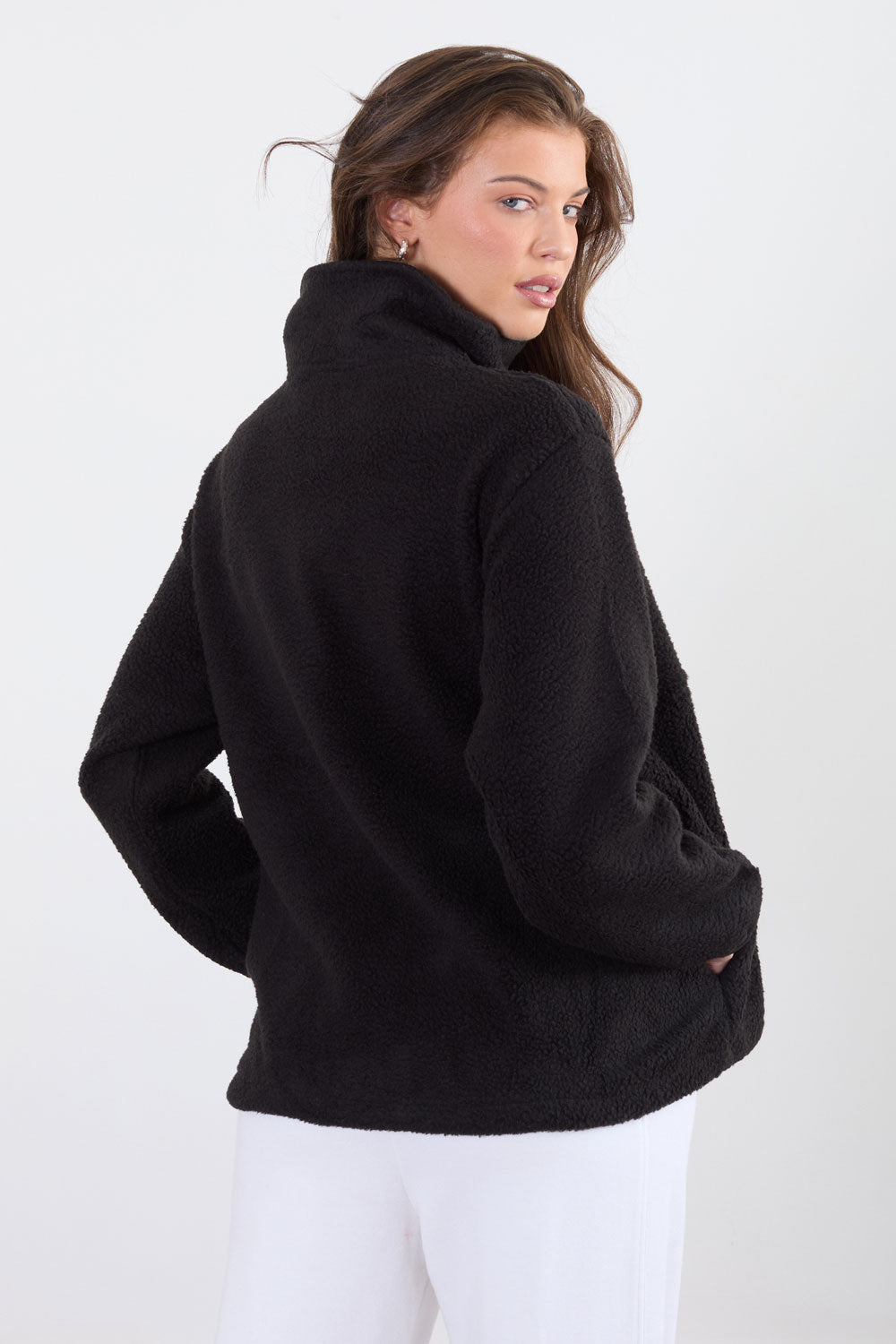 Molly Fleece In Black